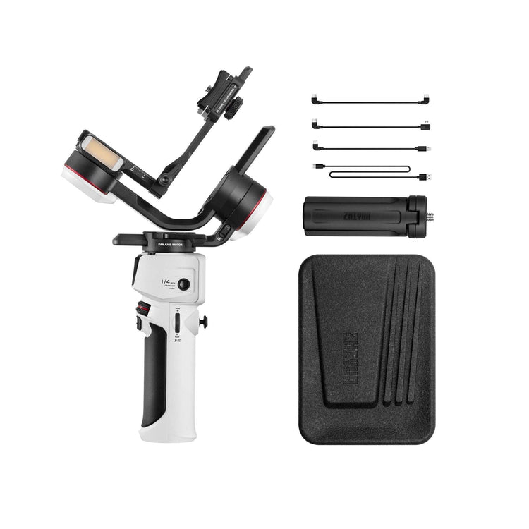 ZHIYUN Crane M3S: New Bluetooth control, upgraded quick release, 7.5-hour battery, 1.22” Touchscreen.