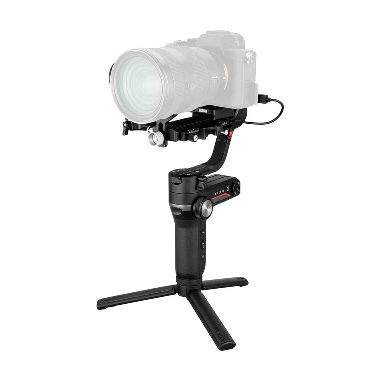 ZHIYUN Weebill S: Sling Mode 2.0 saves 40% effort, vertical shooting, dual quick-release plates, PD fast charging, and 21-hour battery runtime.