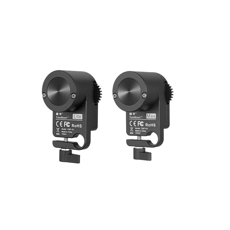 ZHIYUN black Crane 3S Servo Zoom & Focus Motors, specially designed for the Crane 3S standard circular rod