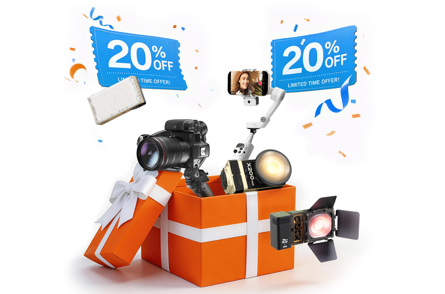 Best ZHIYUN Summer Deals: Camera Gimbal and RGB Video Light Bundle Guide