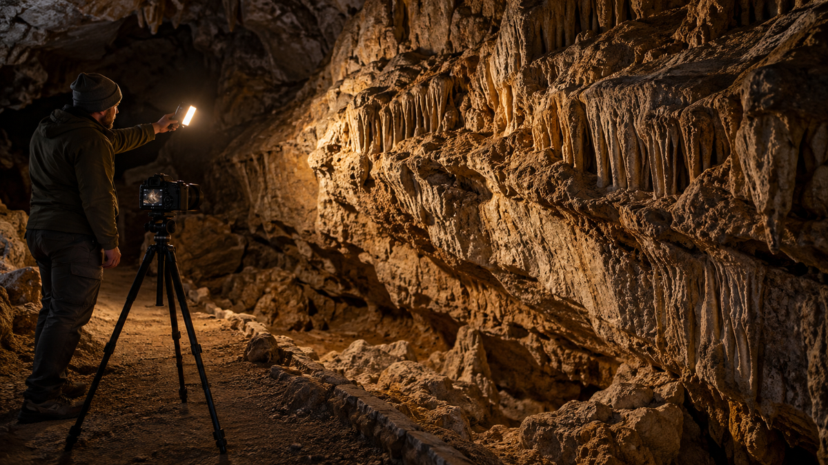 Cave Photography Tips: Lighting and Exposure Settings