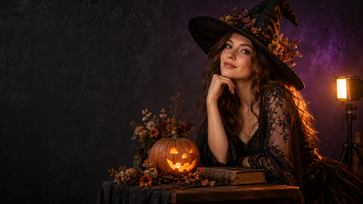 Halloween Photoshoot Ideas: Props, Lighting, and Camera Tips