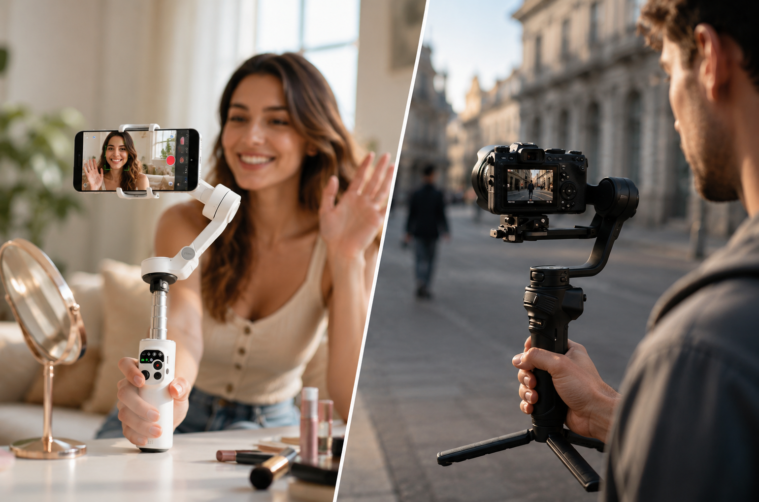 Phone Gimbal vs Camera Gimbal: Which One Should Content Creators Choose?