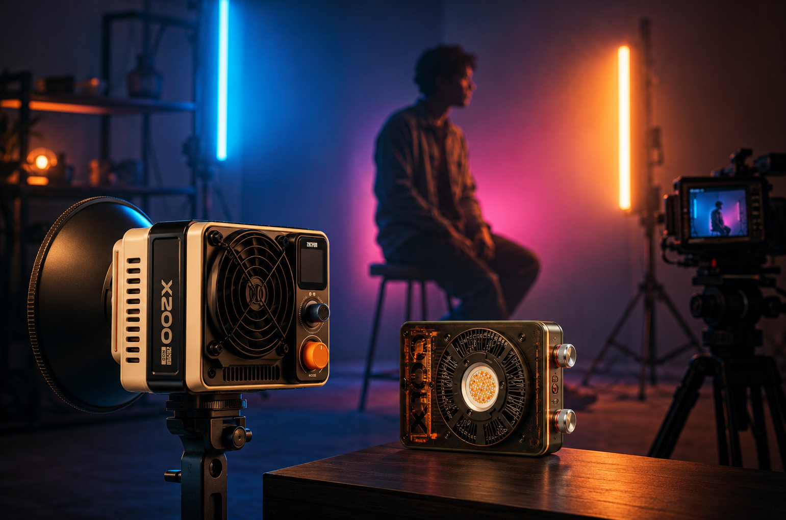 RGB Lighting Setup Guide for Cinematic Videos and Creative Portraits