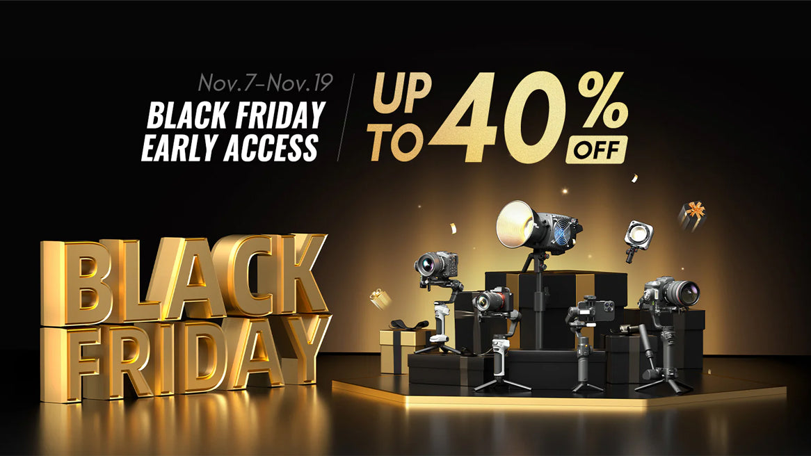 ZHIYUN Black Friday Deals Are Here — Up to 40% Off Your Favorite Gear