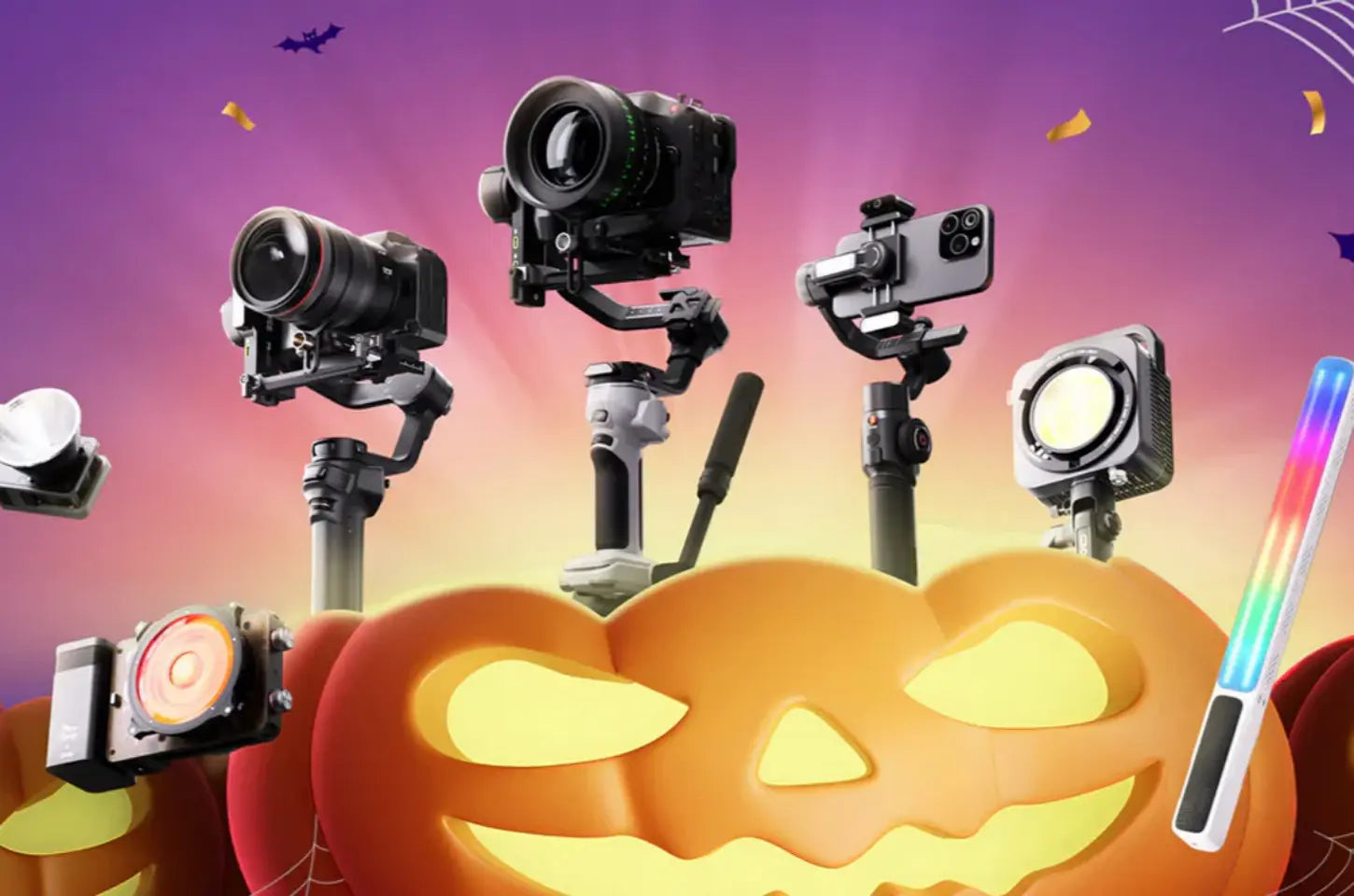 ZHIYUN's Halloween Sale — Up to 30% Off Pro Gear!