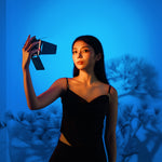 ZHIYUN CINEPEER CM15 light, compact, professional-grade, RGB 15W, 18 lighting effects, PD power supply