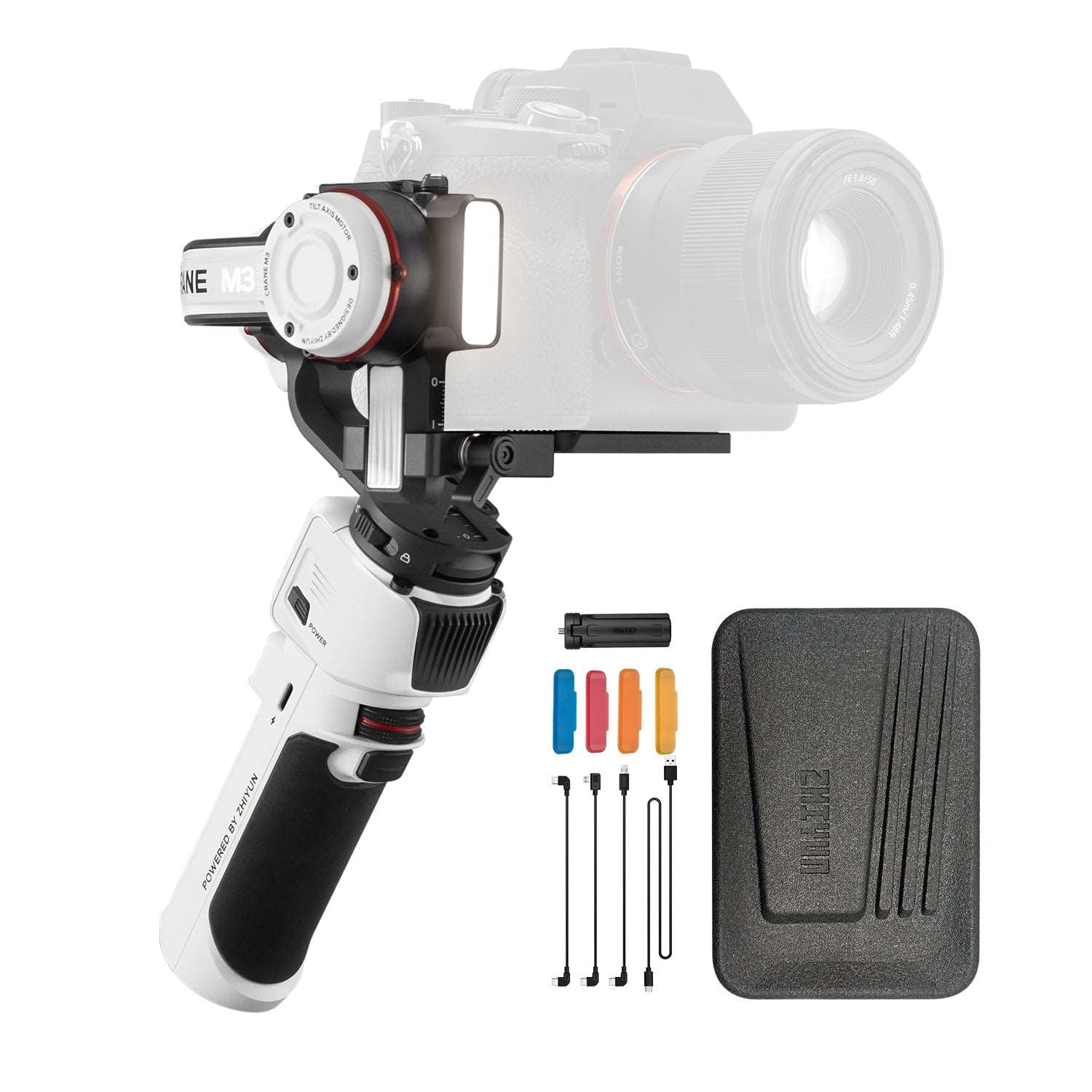 好評爆買い【新品】Zhiyun CRANE-M3 [電動3軸スタビライザー ジンバル] その他