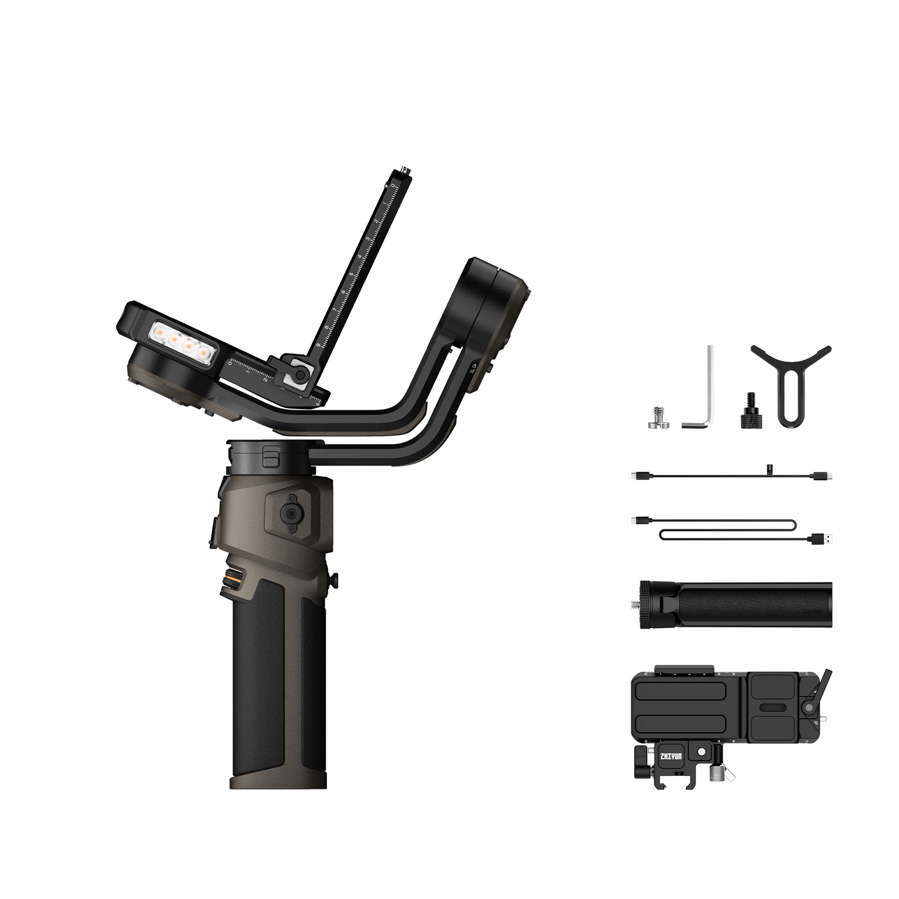 ZHIYUN Weebill 5 | Built-In Handle AI Tracking Lightweight 3‑Axis Gimbal