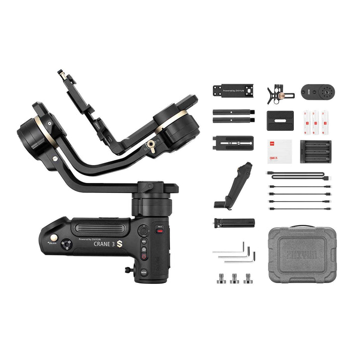 Crane 3S Handheld 3-Axis Camera Gimbal | camera stabilizer | ZHIYUN ...