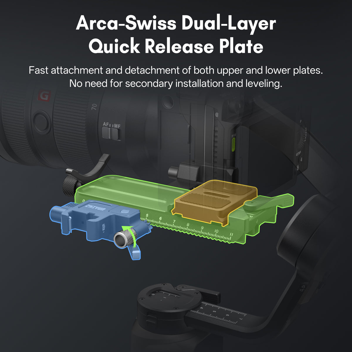 ZHIYUN Weebill 5 | Built-In Handle AI Tracking Lightweight 3‑Axis Gimbal