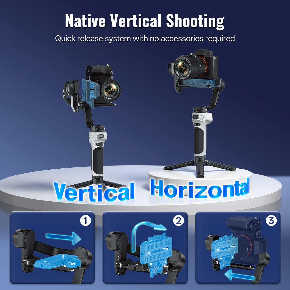 ZHIYUN Weebill 3E | 3-Axis Lightweight Gimbal Stabilizer