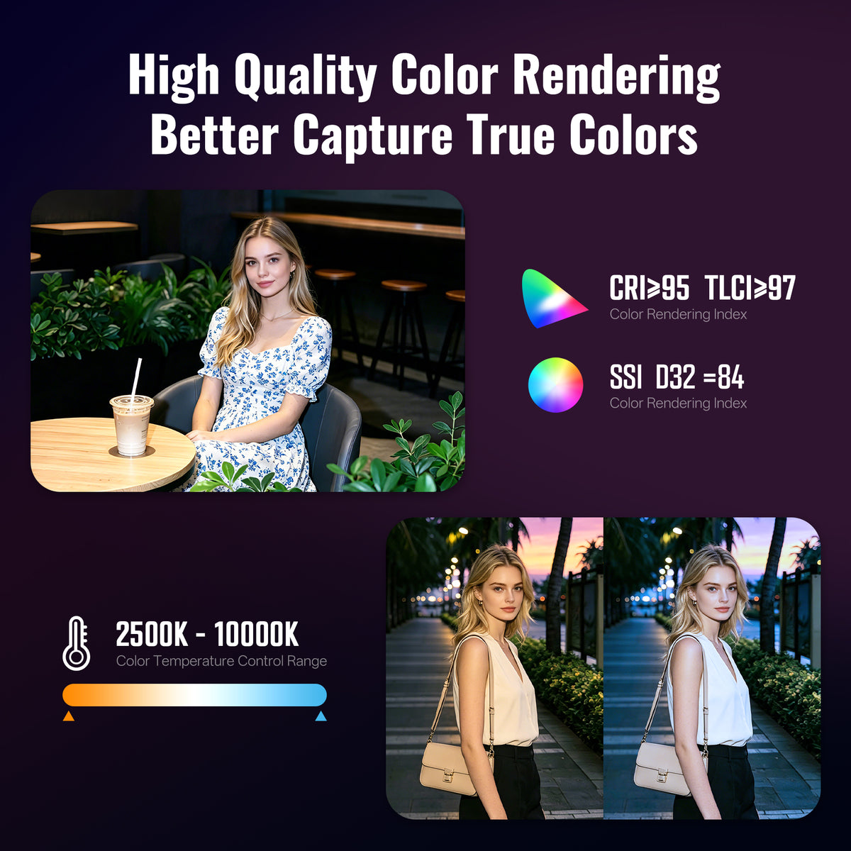 ZHIYUN FIVERAY M60 Ultra | 60W RGB Video Light, Ultra-Portable Pocket Light