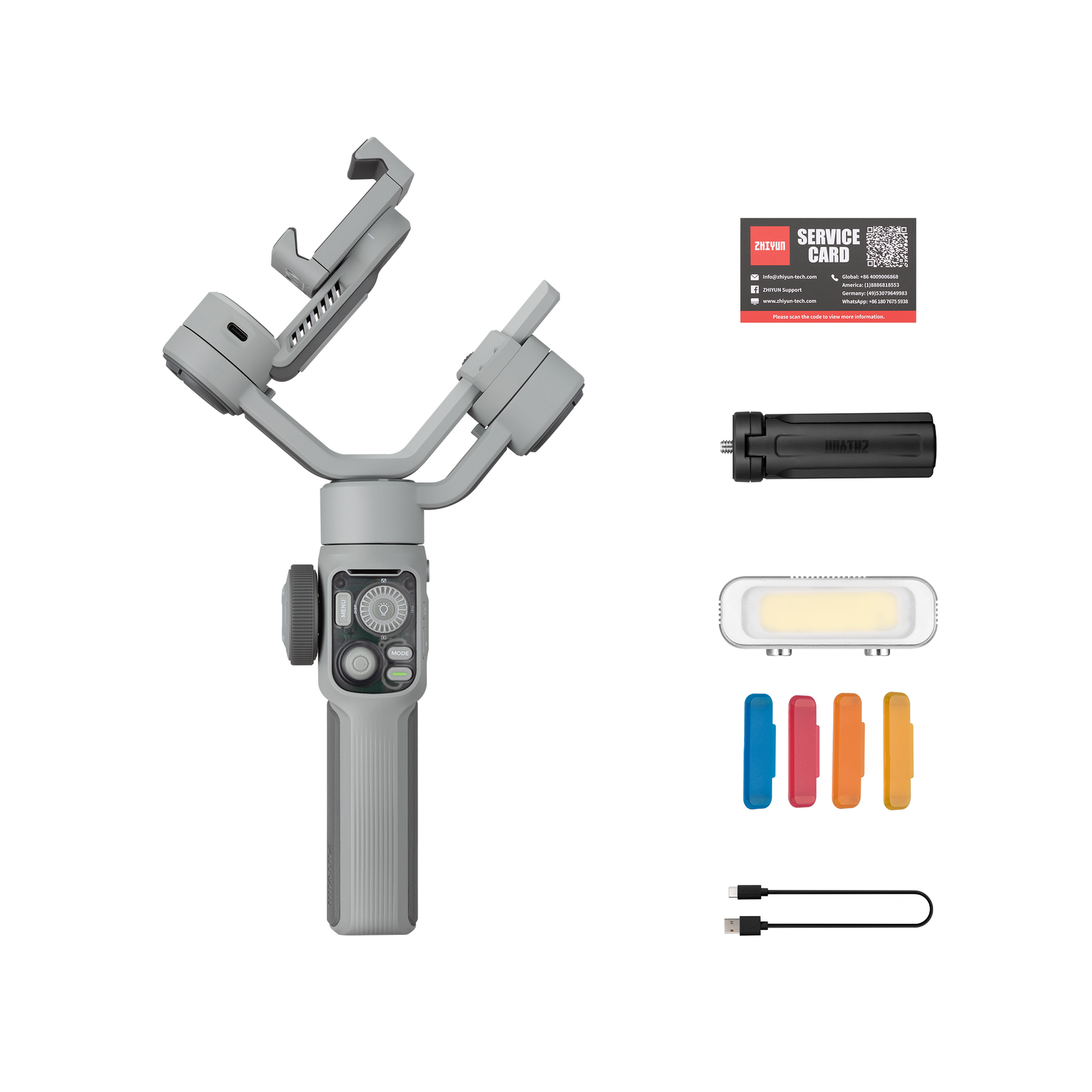ZHIYUN Smooth 5E | 3-Axis AI Tracking Phone Gimbal Stabilizer