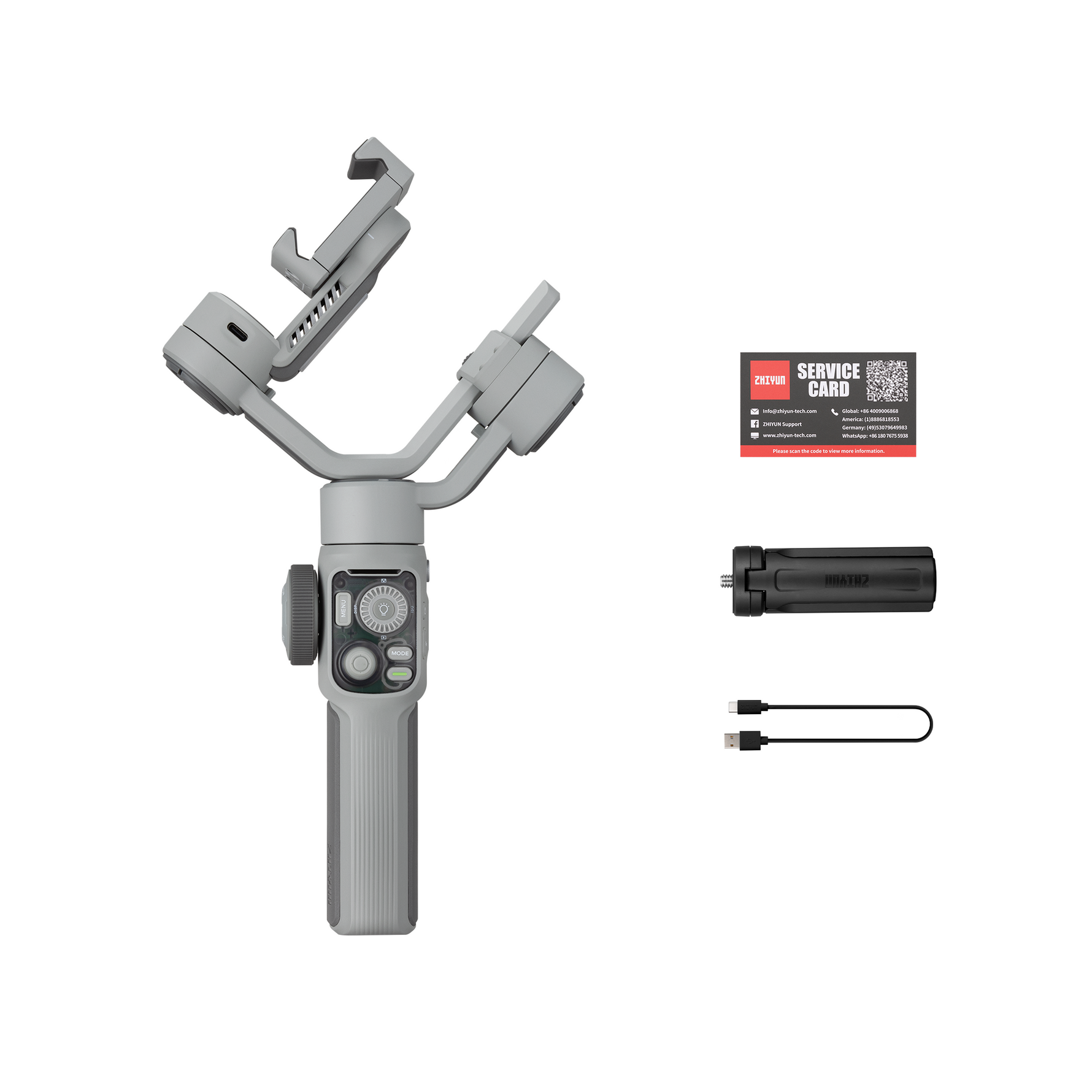ZHIYUN Smooth 5E | 3-Axis AI Tracking Phone Gimbal Stabilizer