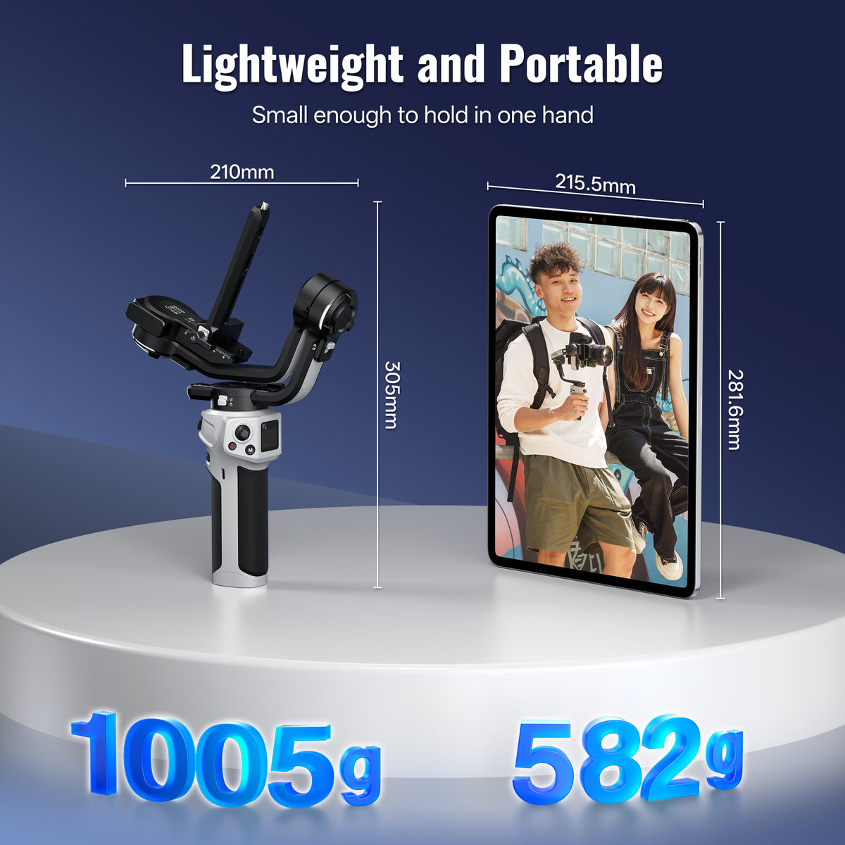 ZHIYUN Weebill 3E | 3-Axis Lightweight Gimbal Stabilizer