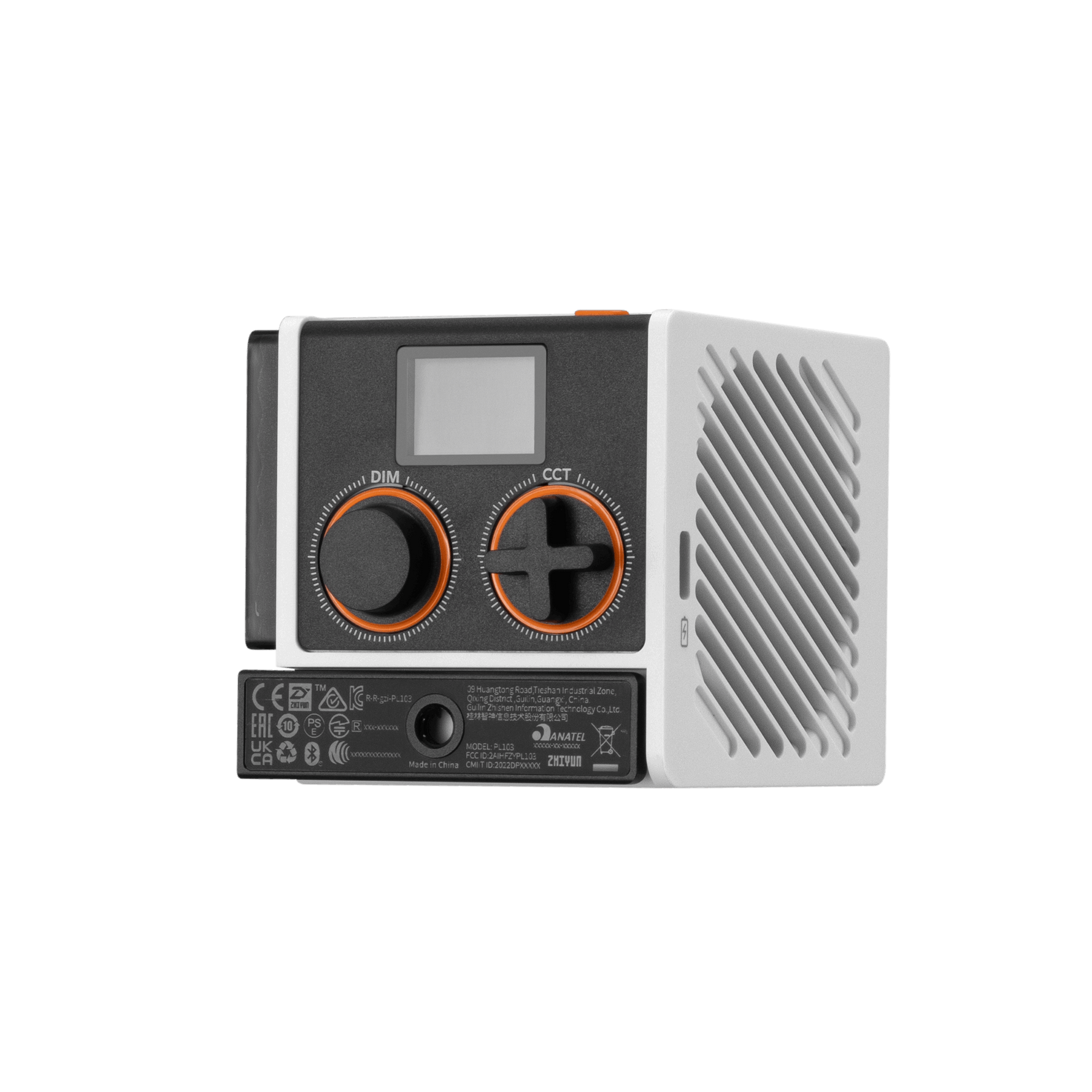 ZHIYUN MOLUS G60: Professional 60W film light with DynaVort Cooling. Fast charging, Bluetooth control.