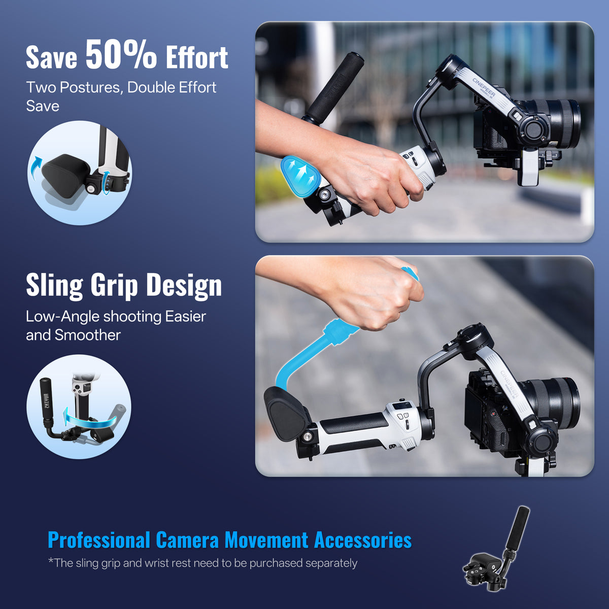 ZHIYUN Weebill 3E | 3-Axis Lightweight Gimbal Stabilizer