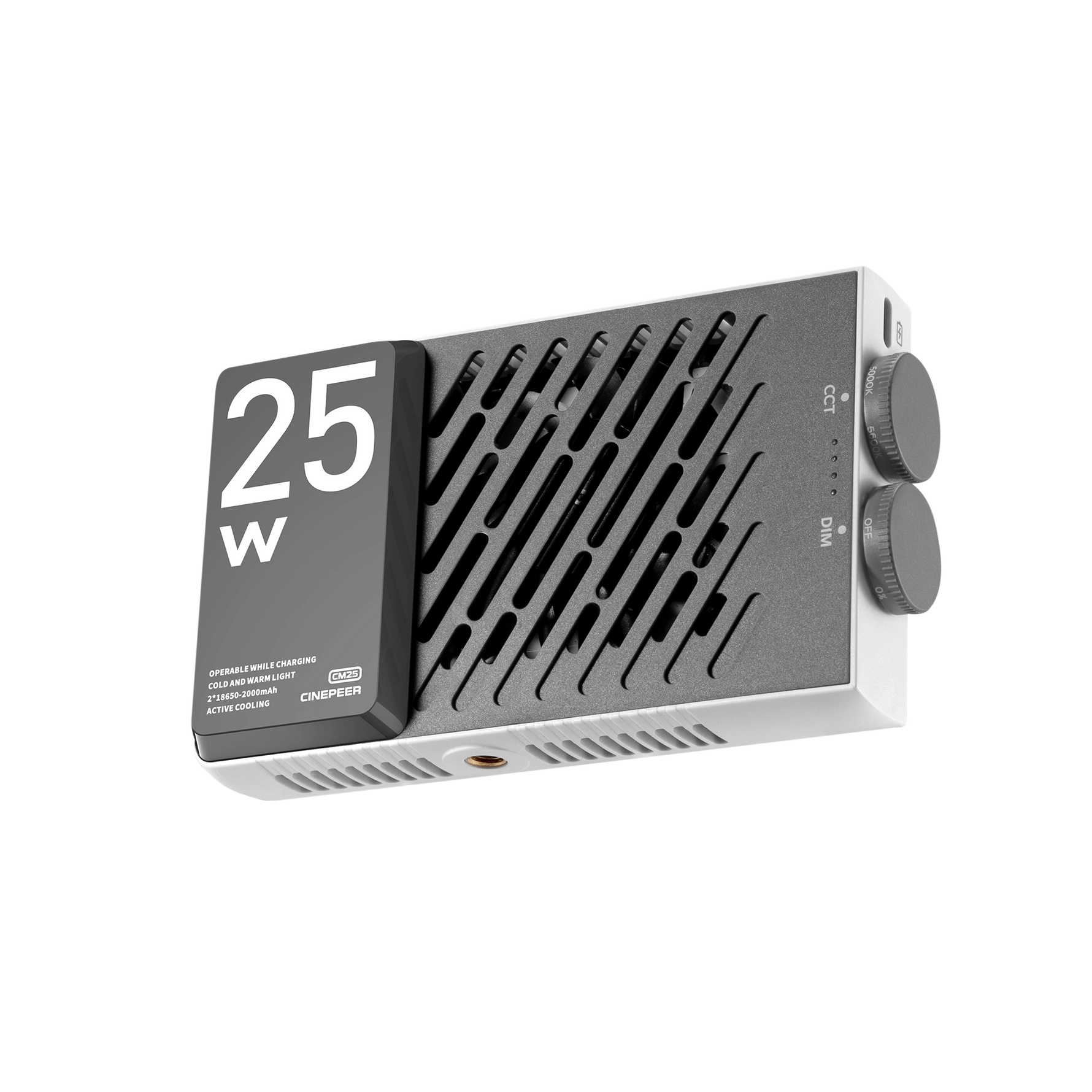 ZHIYUN CINEPEER CM25 | 25W Portable Selfie Pocket LED Video Light