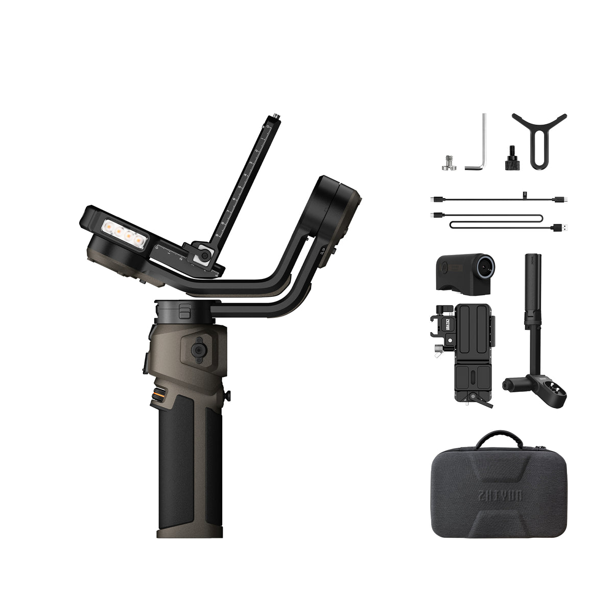ZHIYUN Weebill 5 | Built-In Handle AI Tracking Lightweight 3‑Axis Gimbal