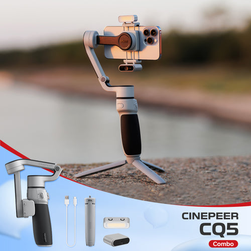 ZHIYUN CINEPEER CQ5: Smart AI Tracking & Voice Control Stabilizer 