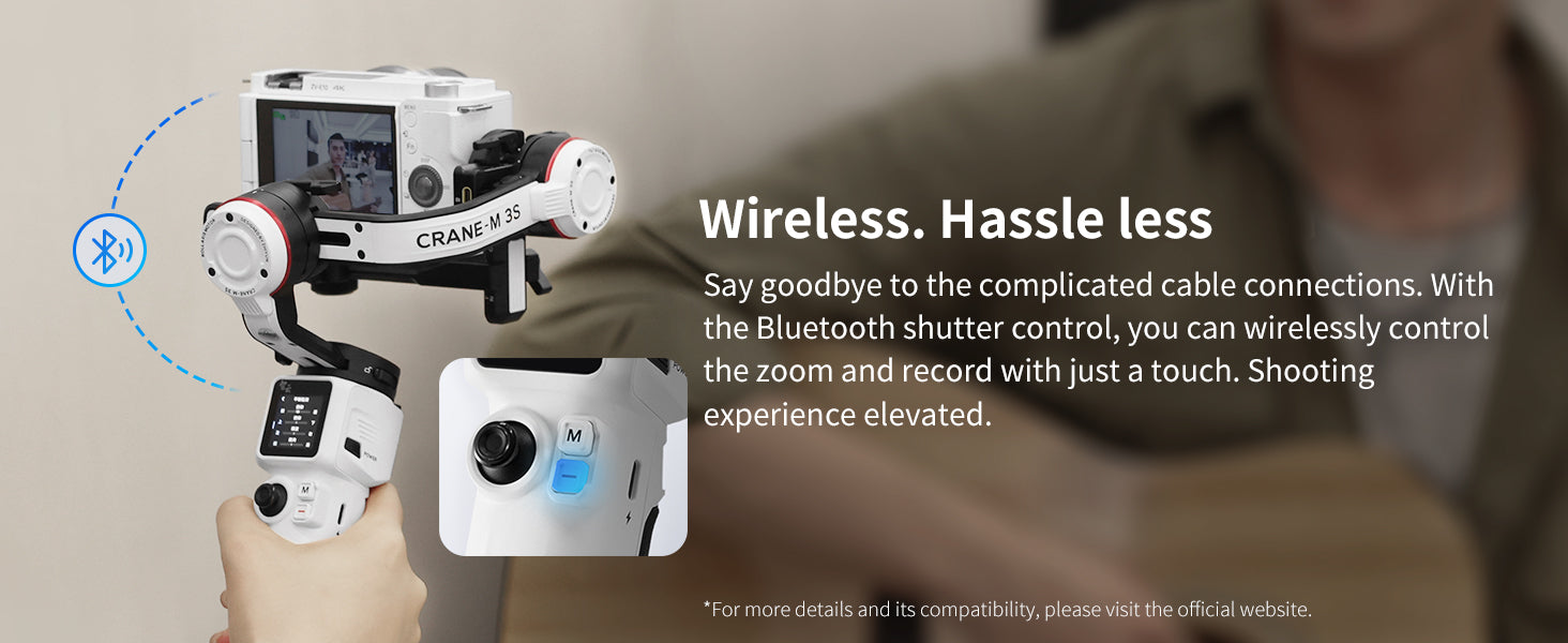 スマホアクセサリー ZHIYUN CRANE M3S Amazon.com: Zhiyun Crane-M3S Combo 3-Axis Handheld Gimbal