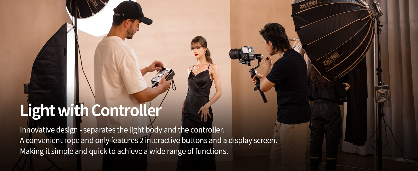 ZHIYUN MOLUS G200 | 200W Bi-Color COB light – ZHIYUN Store