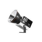 ZHIYUN MOLUS G60: Professional 60W film light with DynaVort Cooling. Fast charging, Bluetooth control.