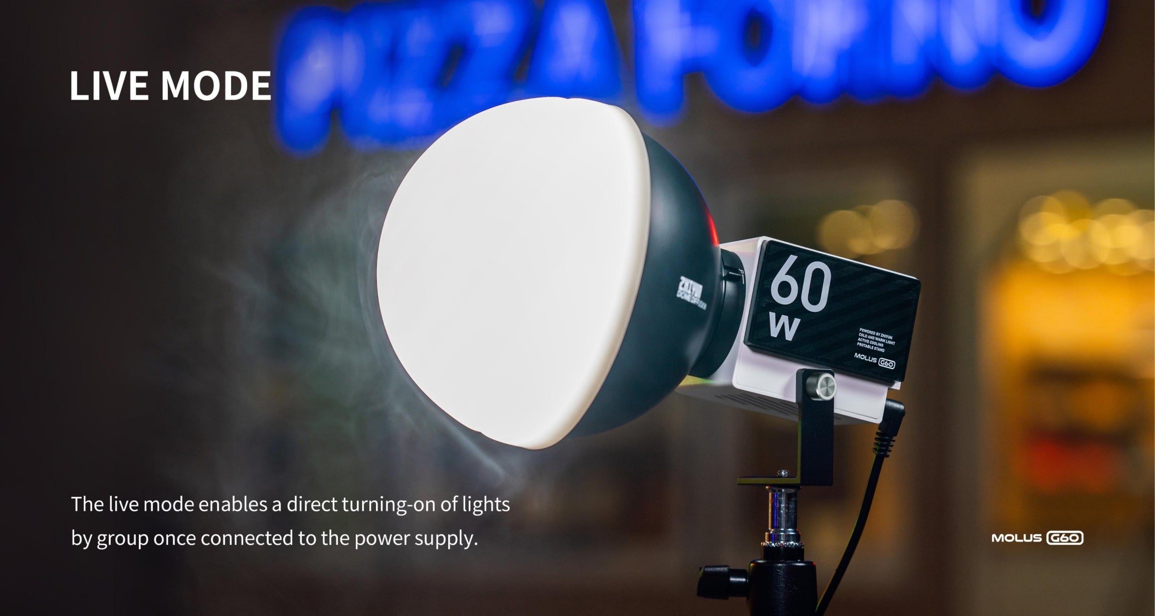 MOLUS G60 | COB Light | ZHIYUN Store