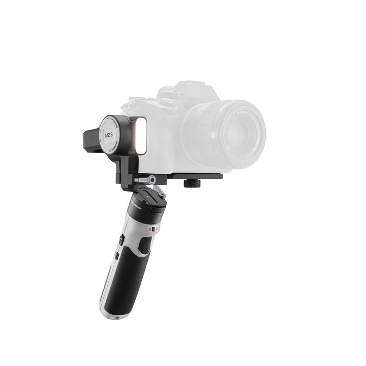 ZHIYUN Crane M2S : Compact structure with Dual Color Fill Light. Classic Design, Enhanced Compatibility, and Rapid Charging.