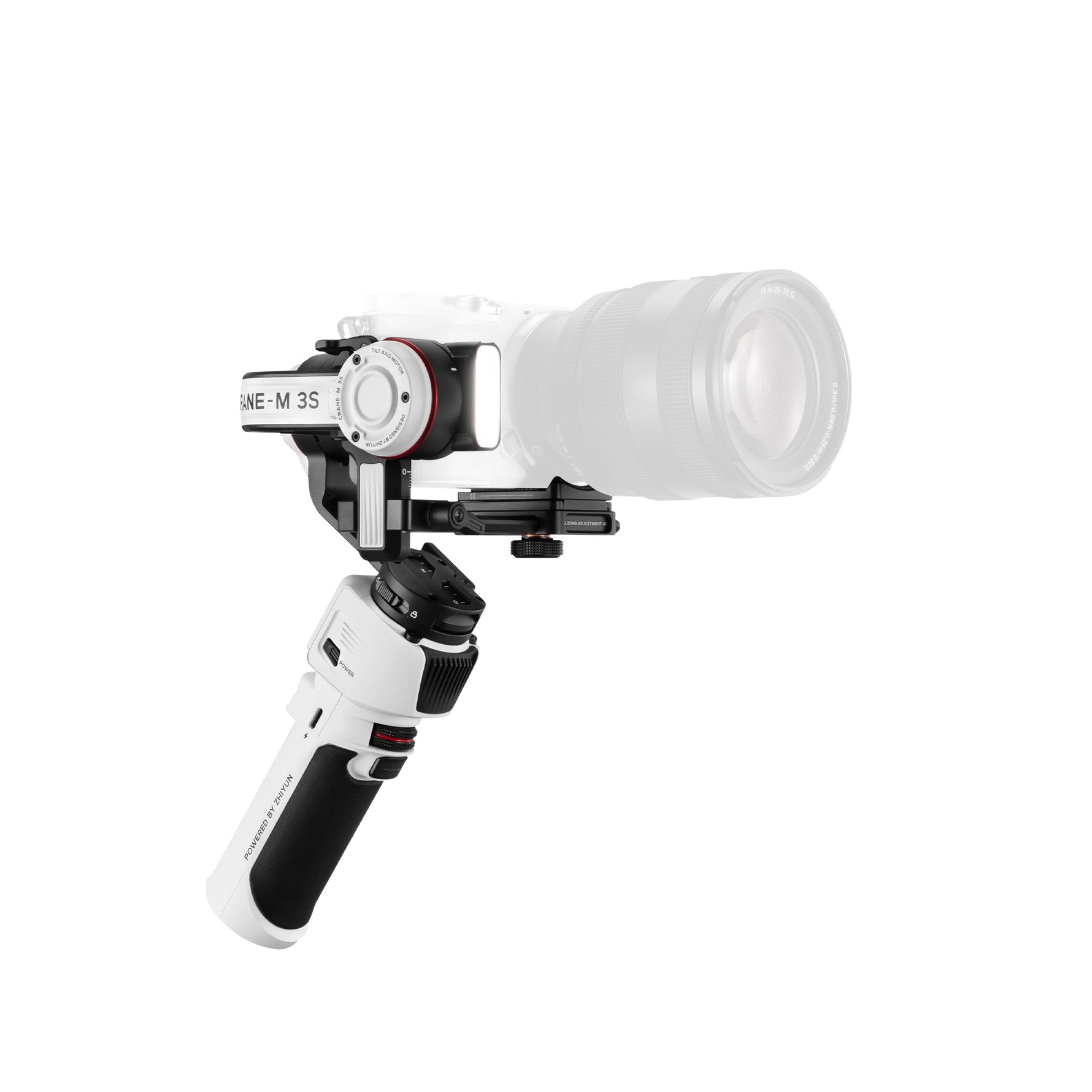 ZHIYUN Crane M3S: New Bluetooth control, upgraded quick release, 7.5-hour battery, 1.22” Touchscreen.