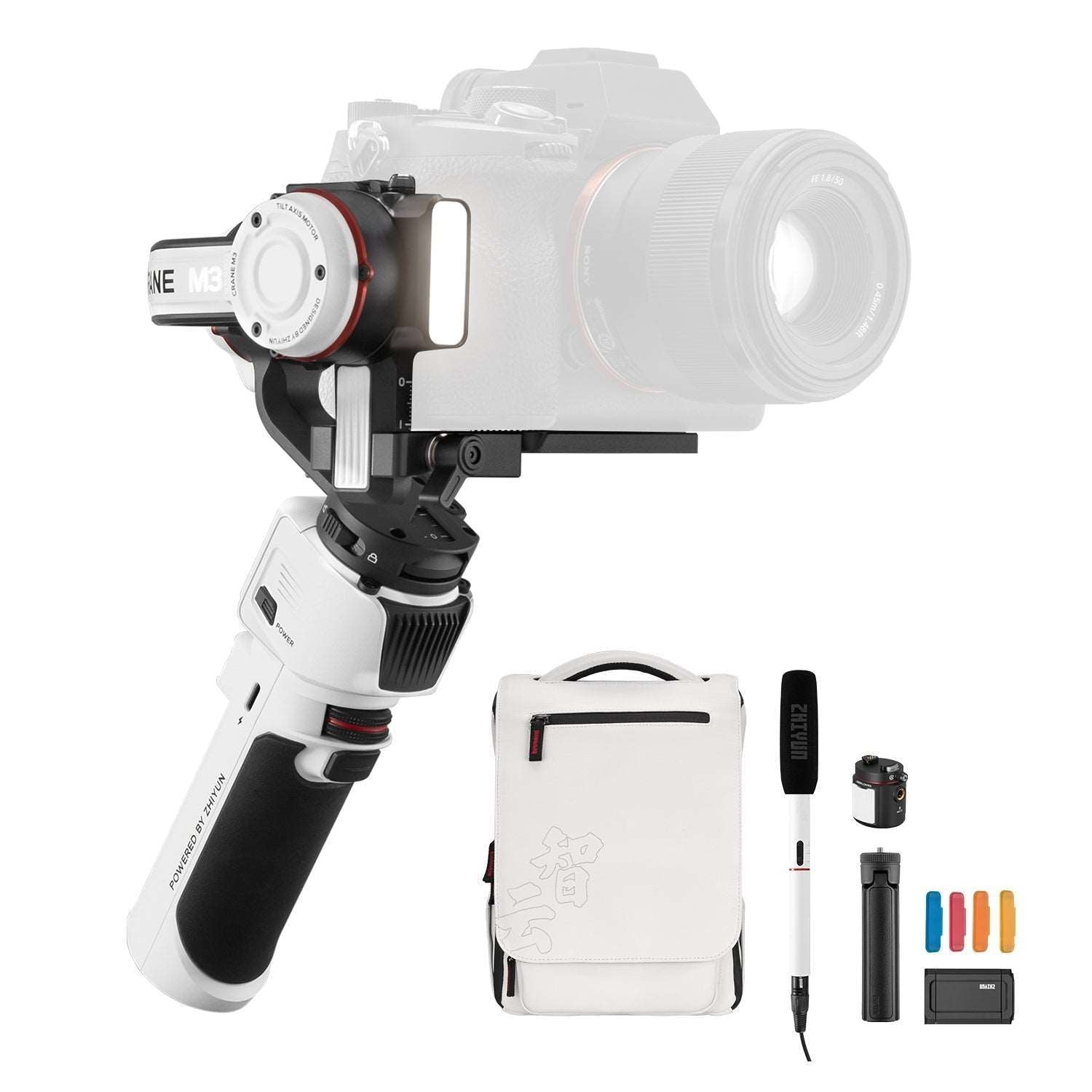 GINGER掲載商品】 【YS】ZHIYUN CRANE M3 3軸ジンバル スタビライザー 