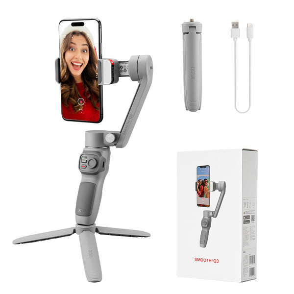 Zhiyun SMOOTH-Q3 スタビライザー　ジンバル　スマホ用 Amazon.co.jp: 【国内正規保証品】 zhi yun ZHIYUN スマホ用ジンバル スマホアクセサリー
