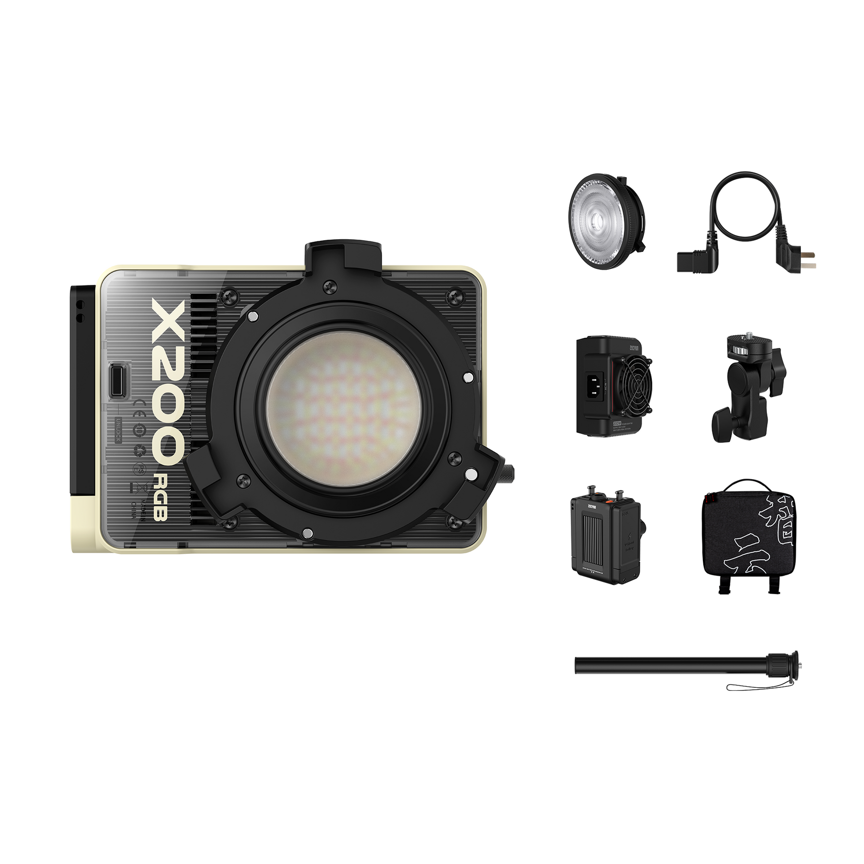 ZHIYUN MOLUS X200 | 200W Professional Portable Light LED Video Light
