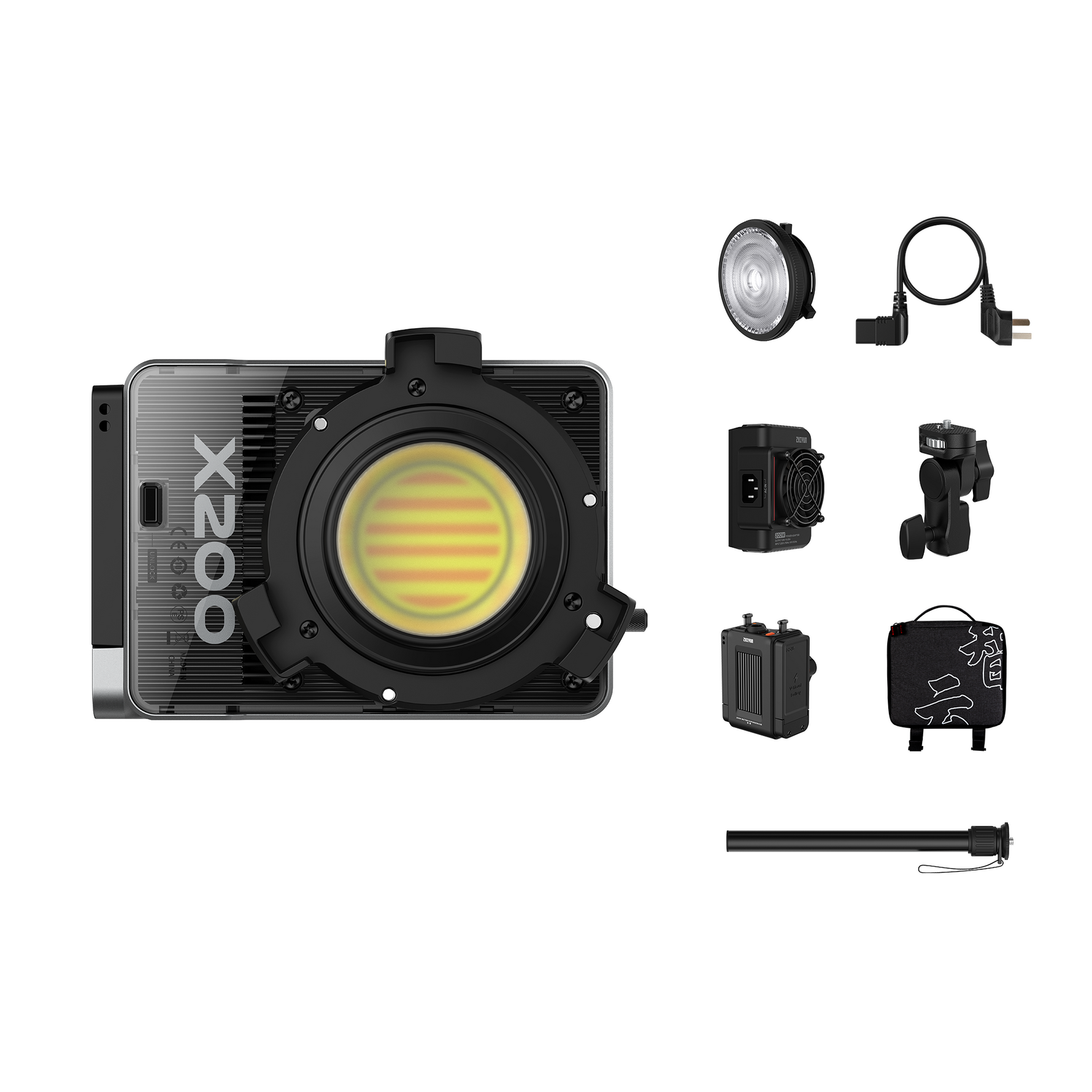 ZHIYUN MOLUS X200 | 200W Professional Portable Light LED Video Light