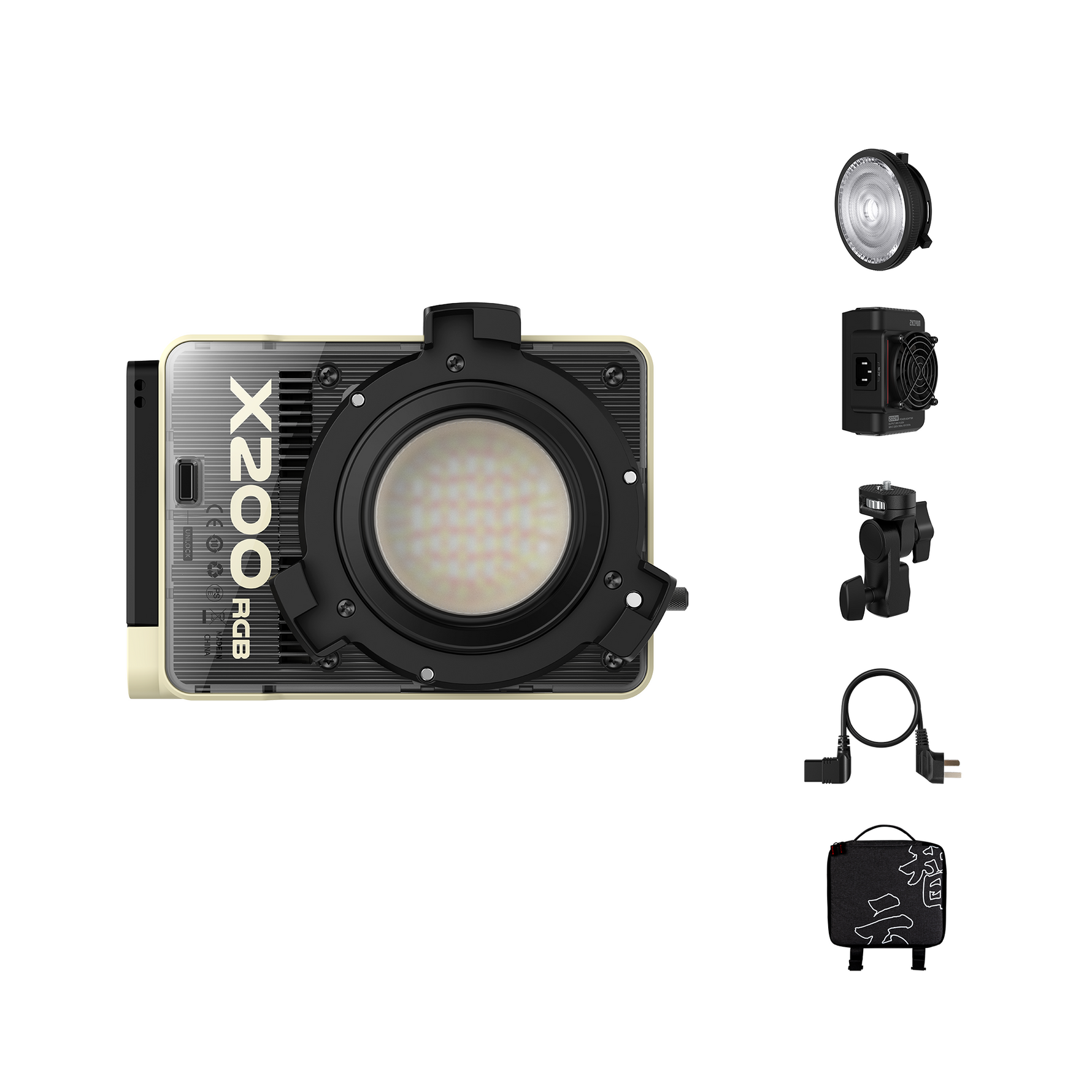 ZHIYUN MOLUS X200 | 200W Professional Portable Light LED Video Light