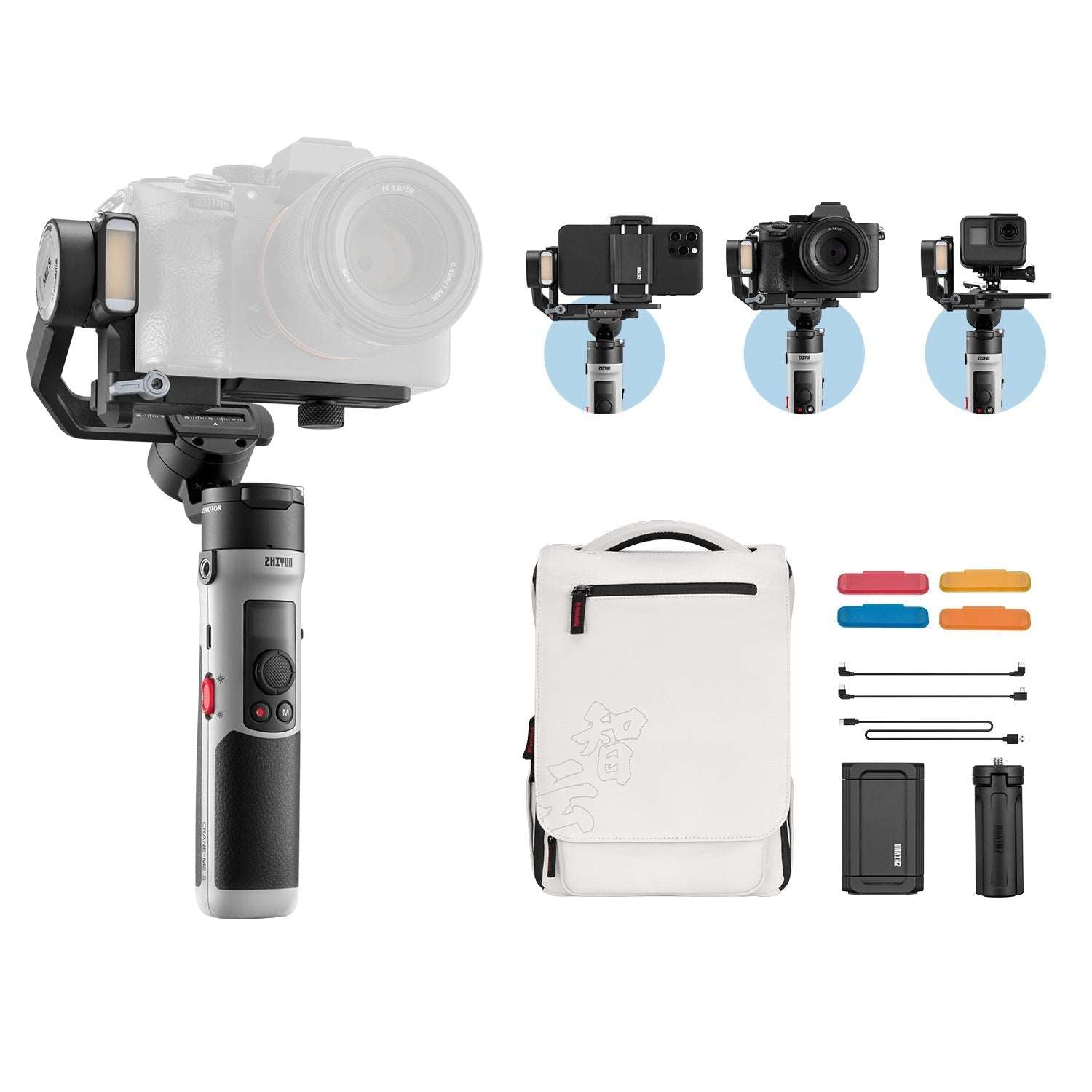 Buy Crane M2S Camera Stabilizer Standard & Combo Kit | ZHIYUN Store