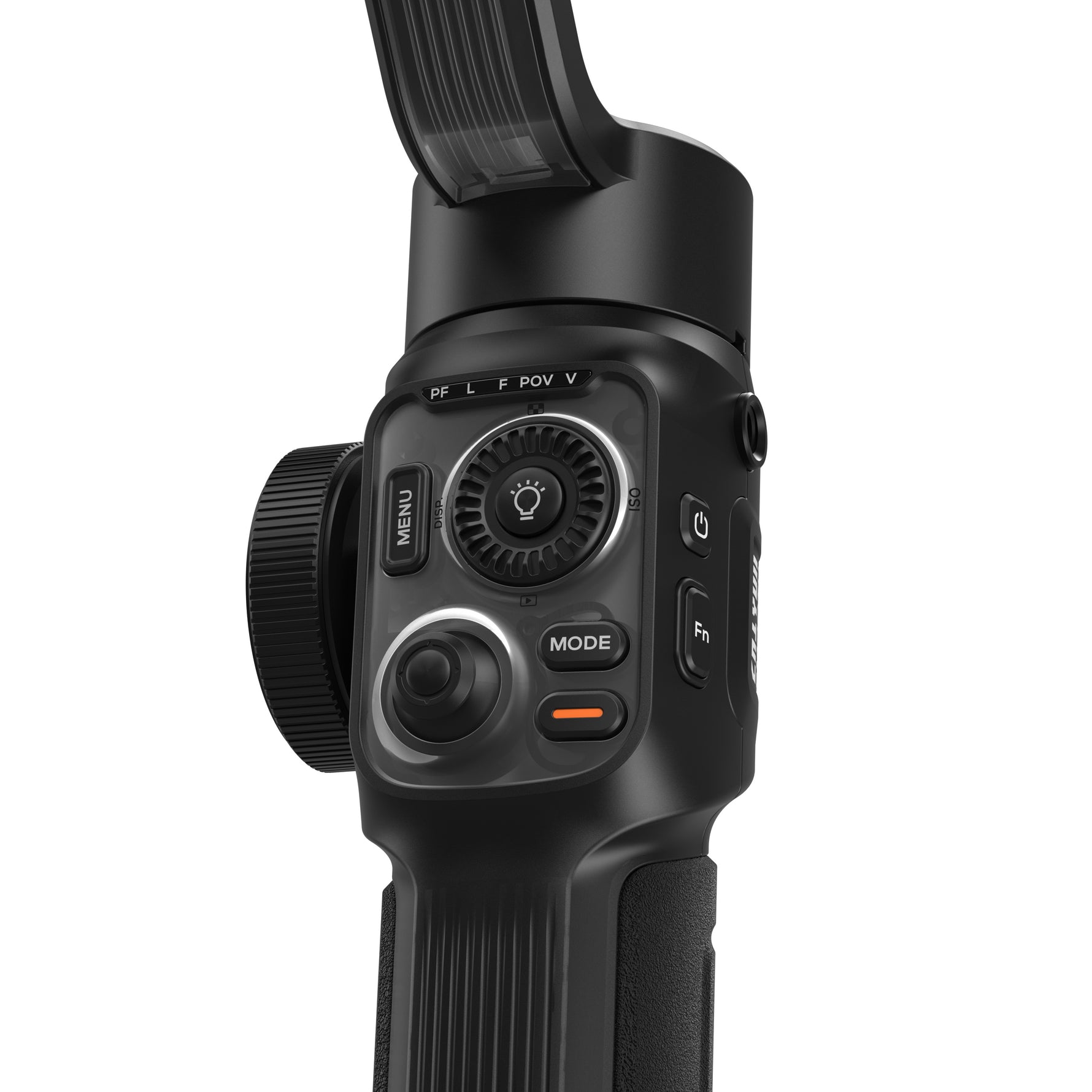 ZHIYUN Smooth 5S AI, Advanced magnetic AI tracker, crystal-clear body, intelligent gesture control, orthogonal 3-axis structure, built-in fill light