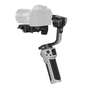 ZHIYUN Weebill 3S handheld gimbal for camera mounted with full-frame mirrorless body and lens