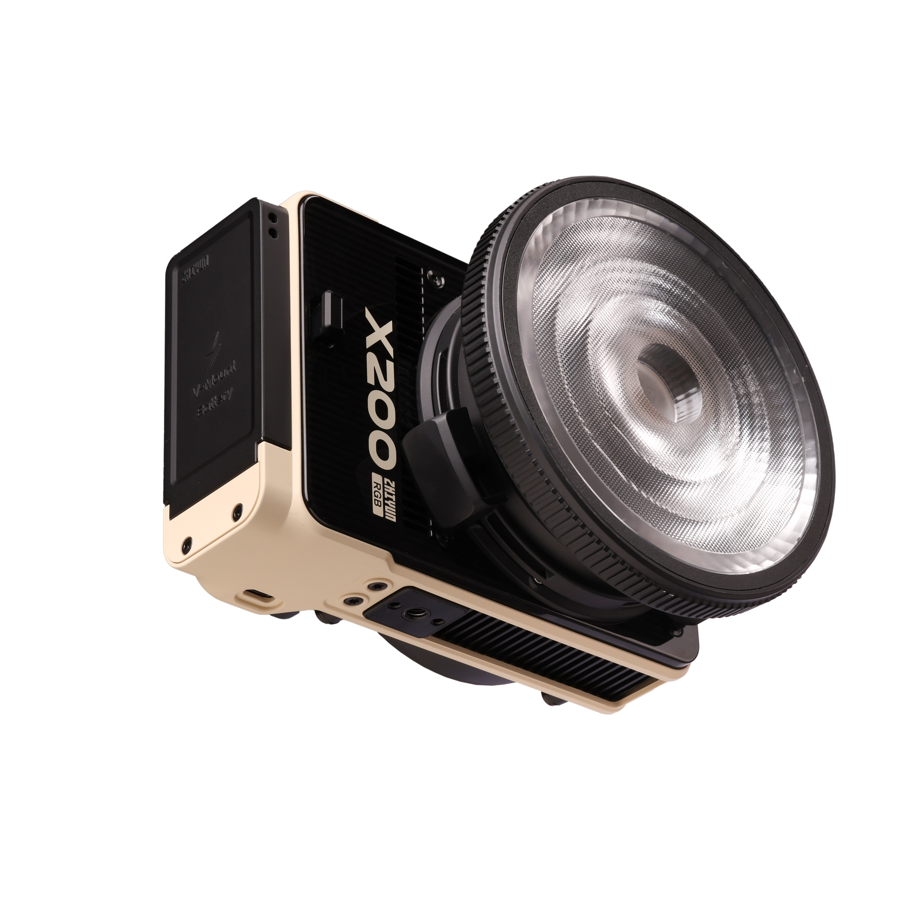 Zhiyun MOLUS X200 RGB portable light for photography with RGB effects for portrait and creative lighting