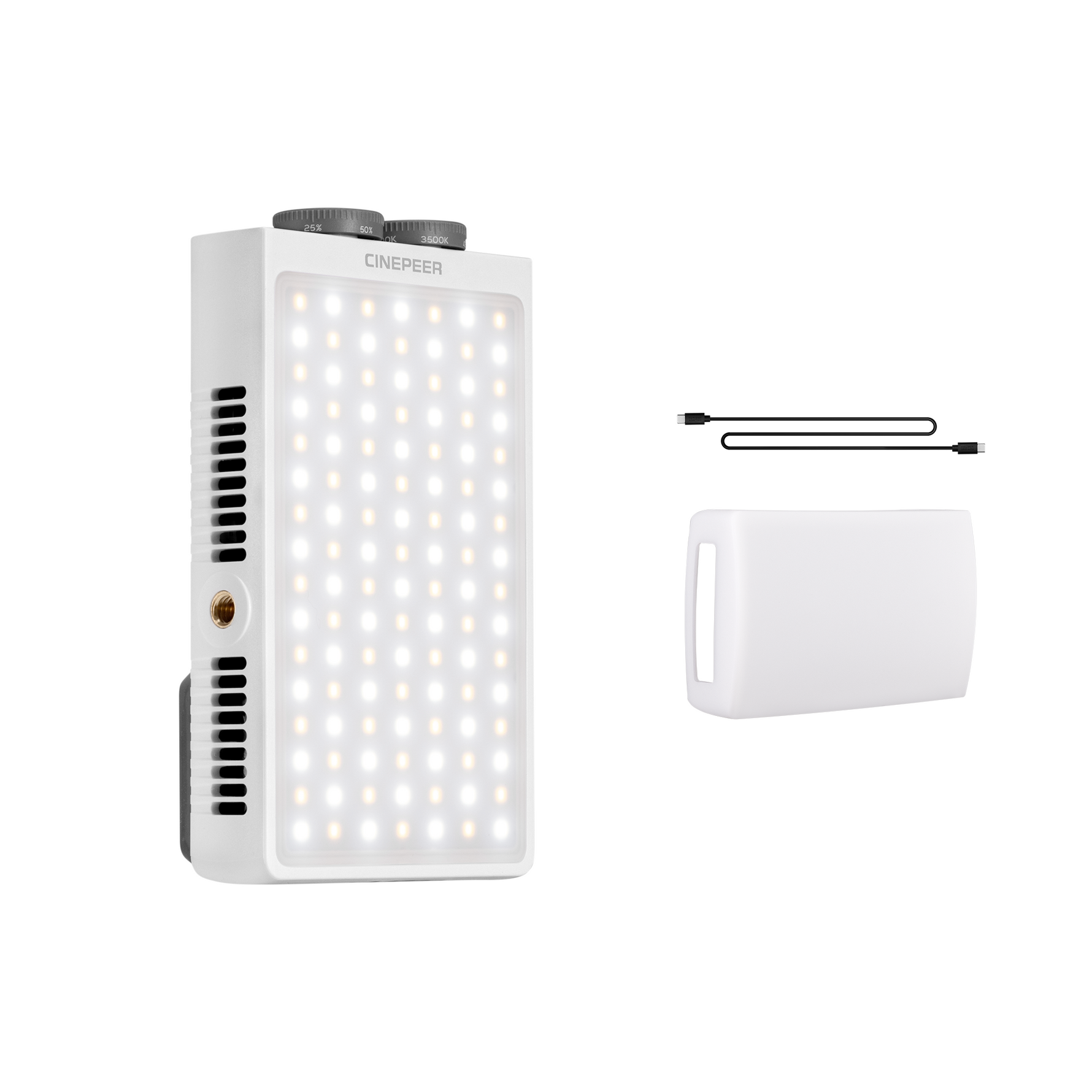 ZHIYUN CINEPEER CM25 | 25W Portable Selfie Pocket LED Video Light