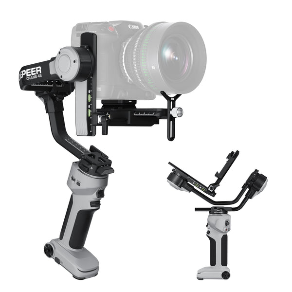 その他 Zhiyun Crane 4 Combo Gimbal ZHIYUN Crane 4 Combo 3-Axis Gimbal Stabilizer for FF DSLR