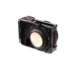 Compact portable camera light MOLUS X200 RGB used as portable spotlight for photography and film production
