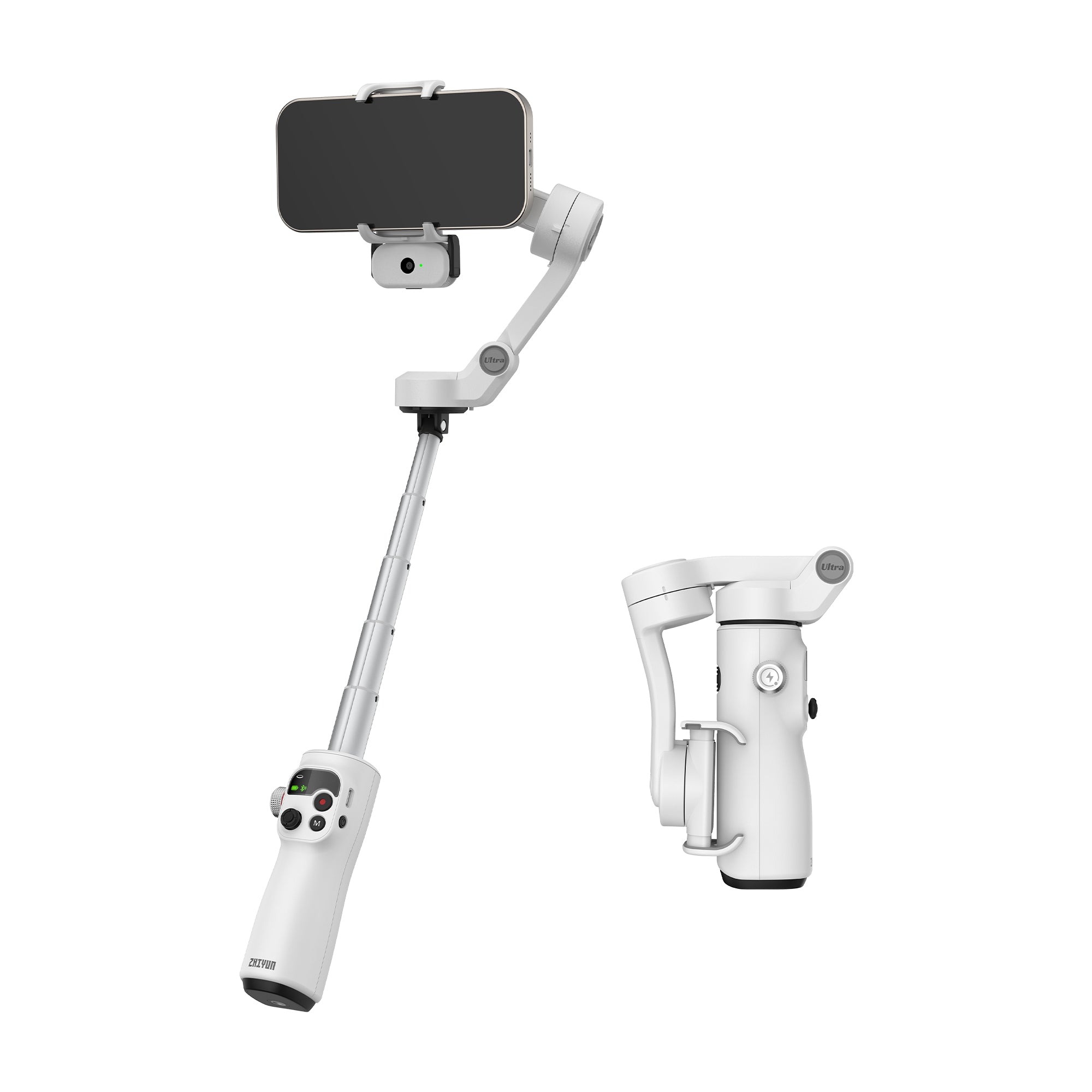 Smooth Q5 Ultra Smartphone Gimbal with AI Tracking & 215mm