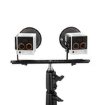 ZHIYUN the black flexible adjustable porous expansion board is for MOLUS X100, MOLUS G60, and FIVERAY M40