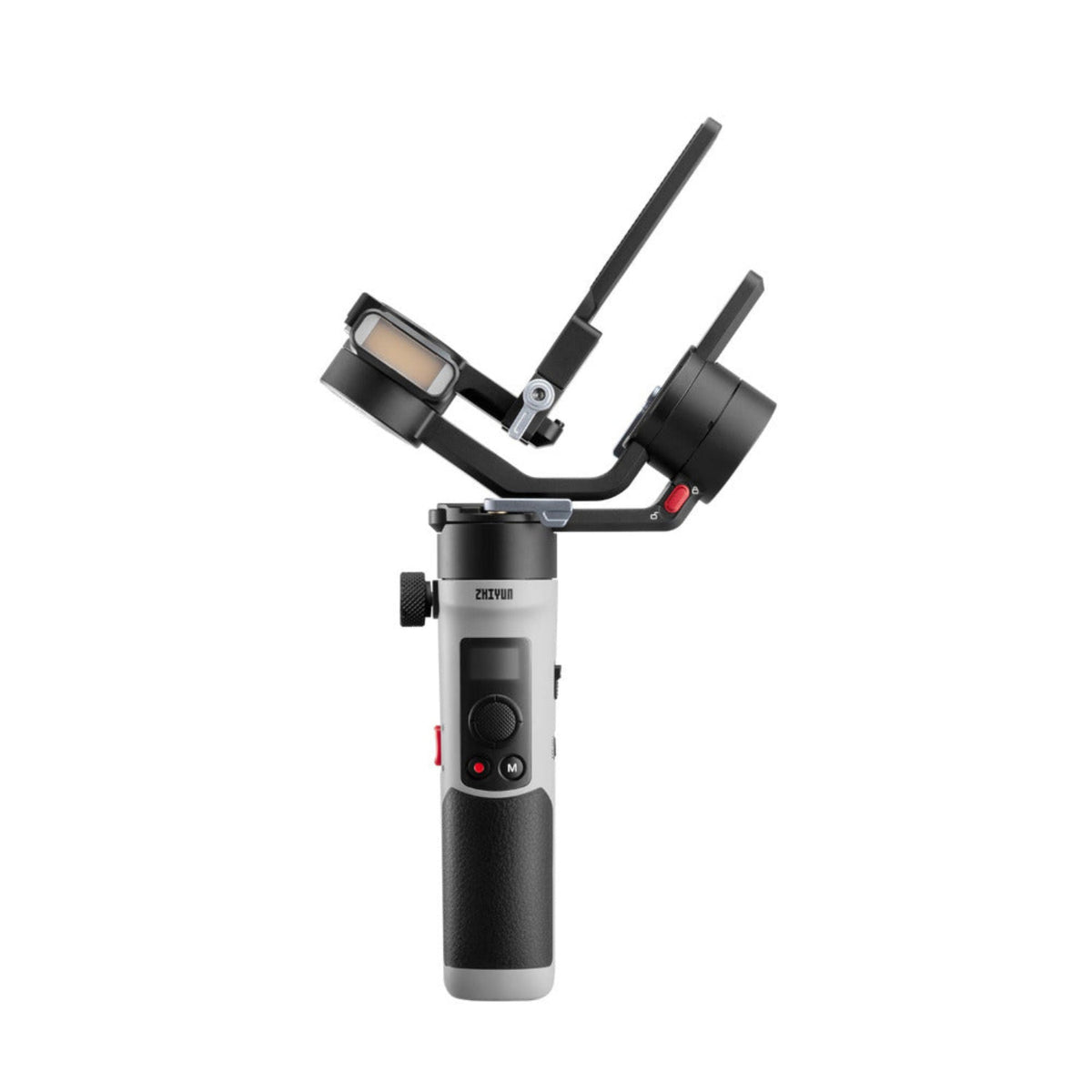 ZHIYUN Crane M2S : Compact structure with Dual Color Fill Light. Classic Design, Enhanced Compatibility, and Rapid Charging.
