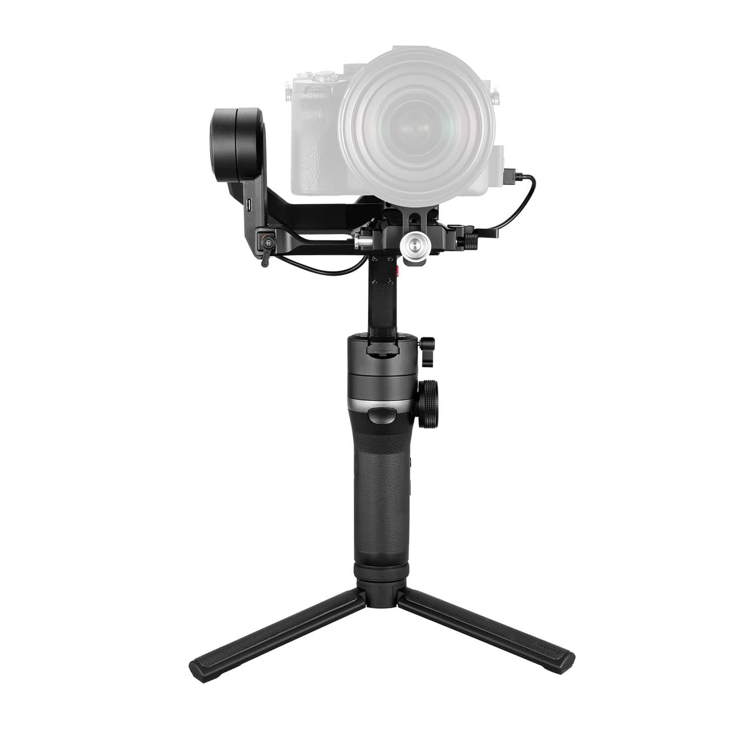 ZHIYUN Weebill S: Sling Mode 2.0 saves 40% effort, vertical shooting, dual quick-release plates, PD fast charging, and 21-hour battery runtime.