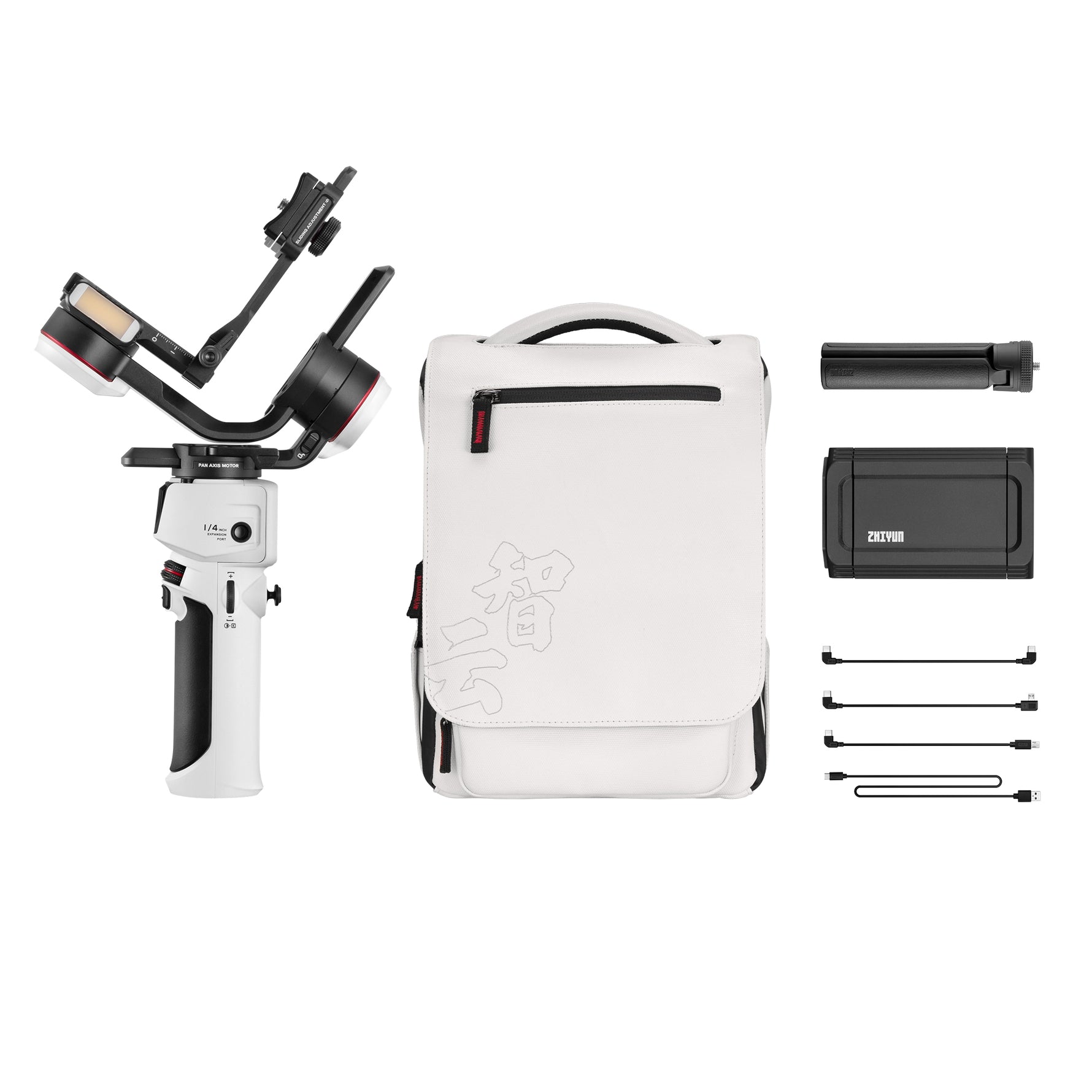 ZHIYUN Crane M3S: New Bluetooth control, upgraded quick release, 7.5-hour battery, 1.22” Touchscreen.