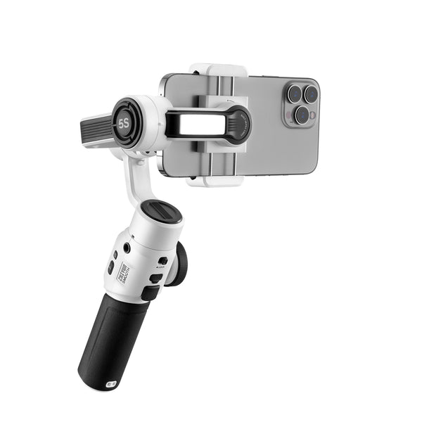 ZHIYUN Smooth 5S Mobile Stabilizers: Pro 3-Axis, Unbreakable Stabilization, Magnetic, Fill Lights, Vertical & Horizontal Shooting.